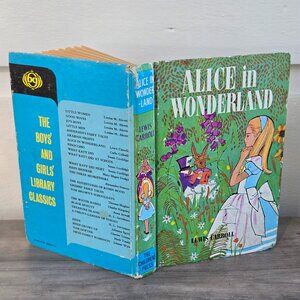 3/$45💕 Vintage Mid Century Hardcover Alice in Wonderland